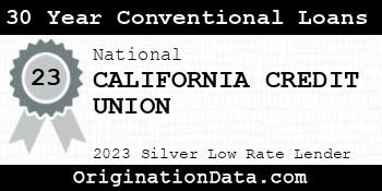 CALIFORNIA CREDIT UNION 30 Year Conventional Loans silver