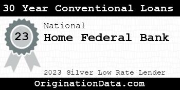 Home Federal Bank 30 Year Conventional Loans silver