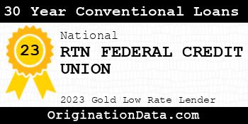 RTN FEDERAL CREDIT UNION 30 Year Conventional Loans gold