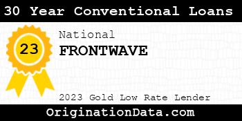 FRONTWAVE 30 Year Conventional Loans gold