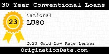 LUSO 30 Year Conventional Loans gold