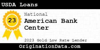 American Bank Center USDA Loans gold