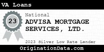 ADVISA MORTGAGE SERVICES LTD. VA Loans silver