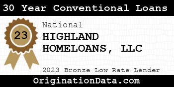 HIGHLAND HOMELOANS 30 Year Conventional Loans bronze