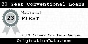 FIRST 30 Year Conventional Loans silver