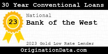 Bank of the West 30 Year Conventional Loans gold