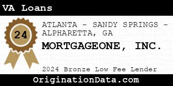 MORTGAGEONE VA Loans bronze