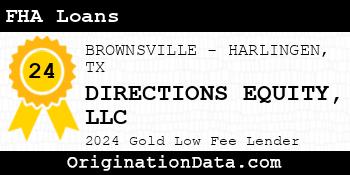 DIRECTIONS EQUITY FHA Loans gold