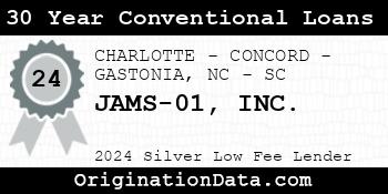 JAMS-01 30 Year Conventional Loans silver