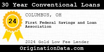 First Federal Savings and Loan Association 30 Year Conventional Loans gold