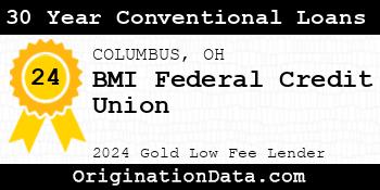 BMI Federal Credit Union 30 Year Conventional Loans gold