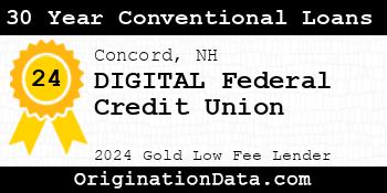 DIGITAL Federal Credit Union 30 Year Conventional Loans gold