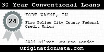 Fire Police City County Federal Credit Union 30 Year Conventional Loans silver