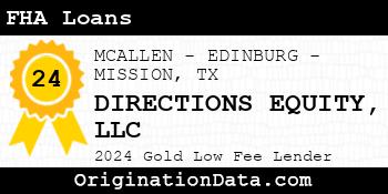 DIRECTIONS EQUITY FHA Loans gold