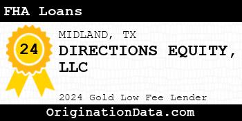 DIRECTIONS EQUITY FHA Loans gold