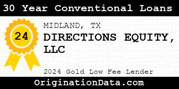 DIRECTIONS EQUITY 30 Year Conventional Loans gold