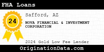 NOVA FINANCIAL & INVESTMENT CORPORATION FHA Loans gold