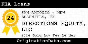 DIRECTIONS EQUITY FHA Loans gold