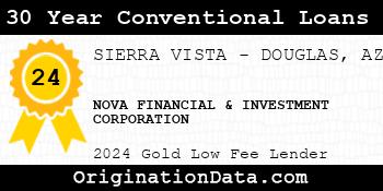 NOVA FINANCIAL & INVESTMENT CORPORATION 30 Year Conventional Loans gold