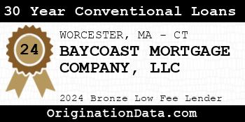 BAYCOAST MORTGAGE COMPANY 30 Year Conventional Loans bronze