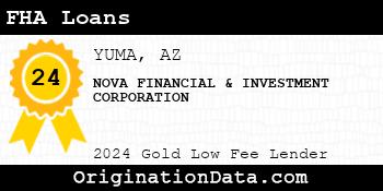 NOVA FINANCIAL & INVESTMENT CORPORATION FHA Loans gold