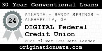 DIGITAL Federal Credit Union 30 Year Conventional Loans silver