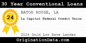 La Capitol Federal Credit Union 30 Year Conventional Loans gold