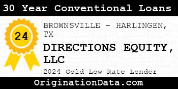 DIRECTIONS EQUITY 30 Year Conventional Loans gold