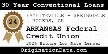 ARKANSAS Federal Credit Union 30 Year Conventional Loans bronze