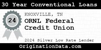 ORNL Federal Credit Union 30 Year Conventional Loans silver