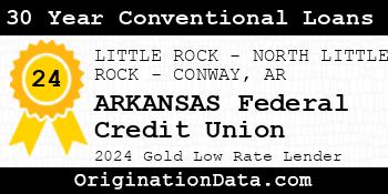 ARKANSAS Federal Credit Union 30 Year Conventional Loans gold