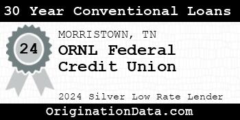 ORNL Federal Credit Union 30 Year Conventional Loans silver