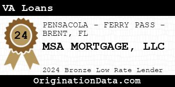 MSA MORTGAGE VA Loans bronze