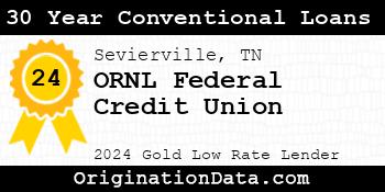 ORNL Federal Credit Union 30 Year Conventional Loans gold