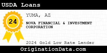 NOVA FINANCIAL & INVESTMENT CORPORATION USDA Loans gold