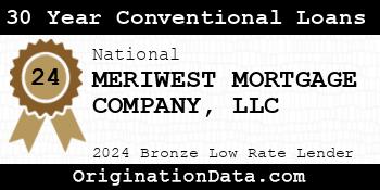 MERIWEST MORTGAGE COMPANY 30 Year Conventional Loans bronze
